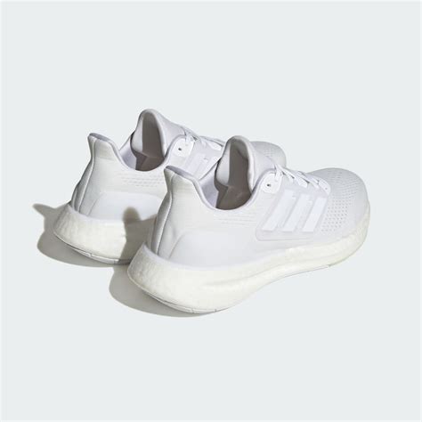 adidas pureboost damen silber|adidas Pureboost 23 White Black Silver Dawn .